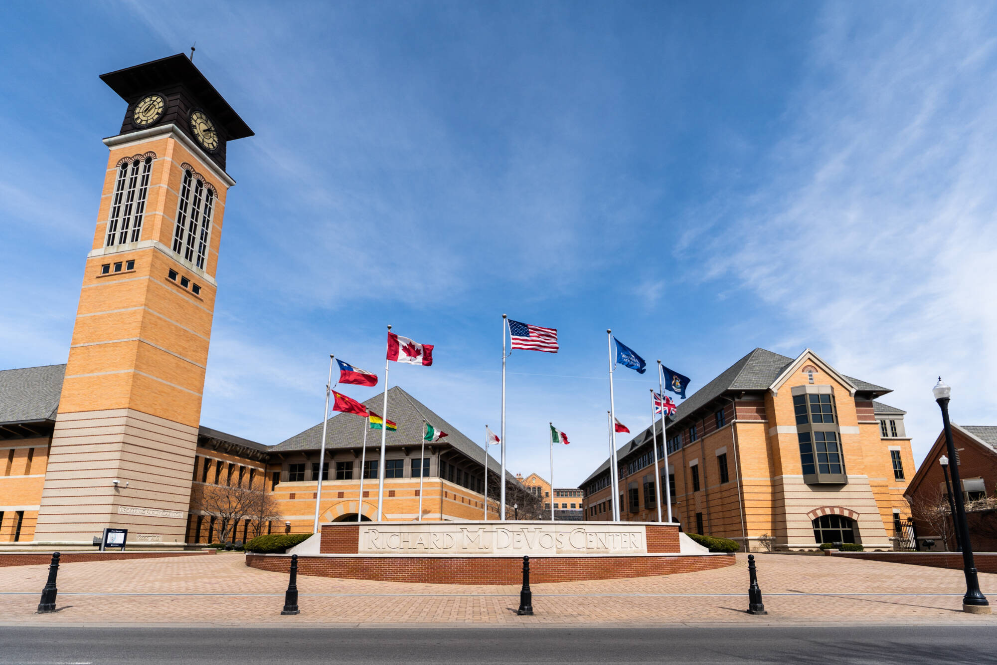 DeVos Center flagpoles